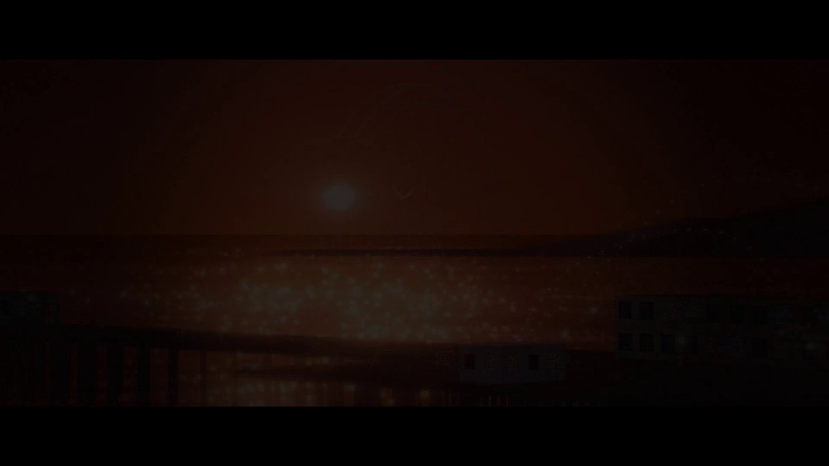 Create a stylistic 3D environment of a busy Santa Monica beach that adapts to the time of…