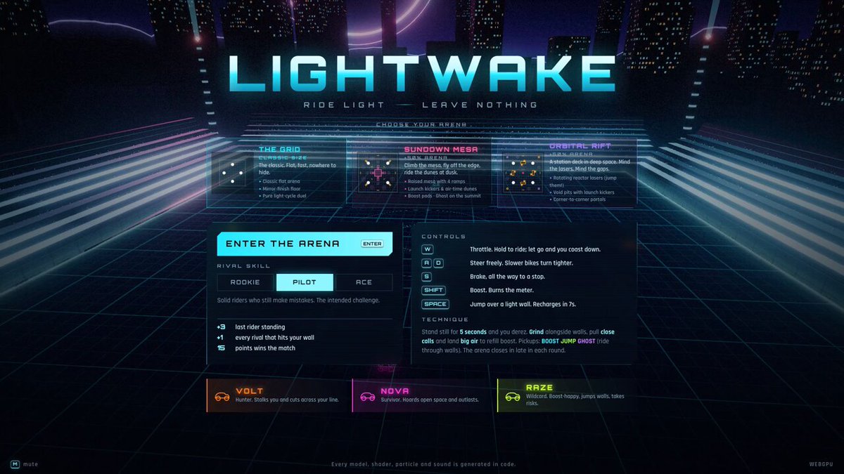 make a Tron game.