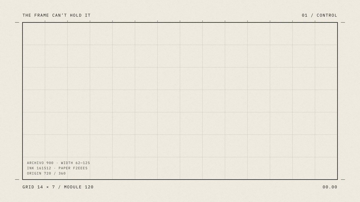 create a motion design video of a poster breaking out of its own frame.