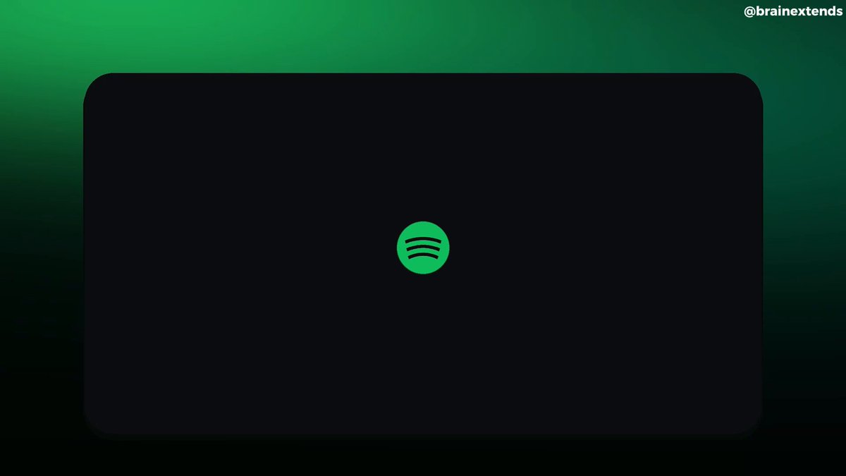 Create a complete, polished Spotify-themed motion graphics video from the following brief…