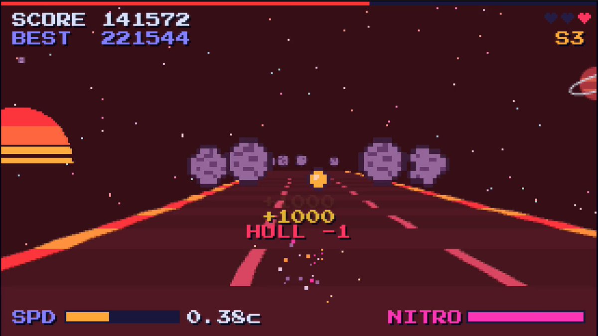 made a galactic pixel racer game with opus 5.5, can you beat my score? 👿 https://velven.…