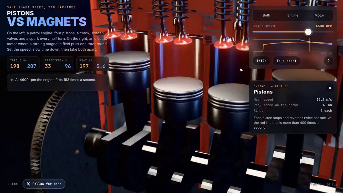 I asked Opus 5.5 again for an engine you can take apart in the browser Pistons against ma…