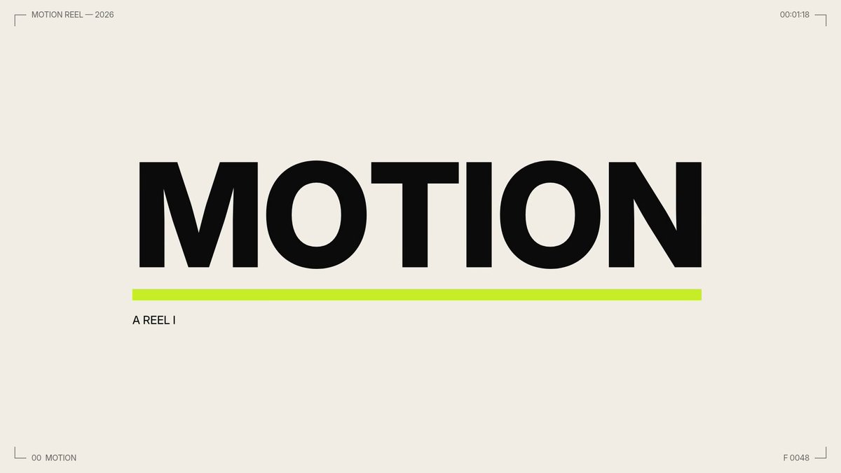 You are applying as a motion designer in my agency. Make 15s video to showcase your skill…